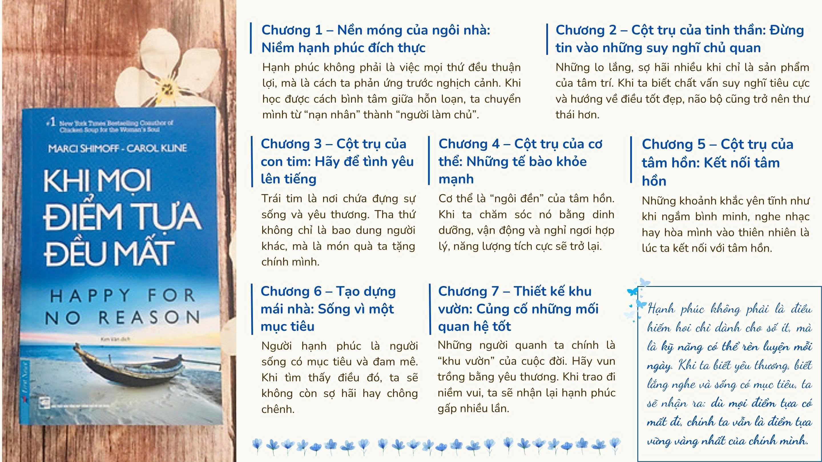 Giới thiệu sách: Khi mọi điểm tựa đều mất - Happy for no reason