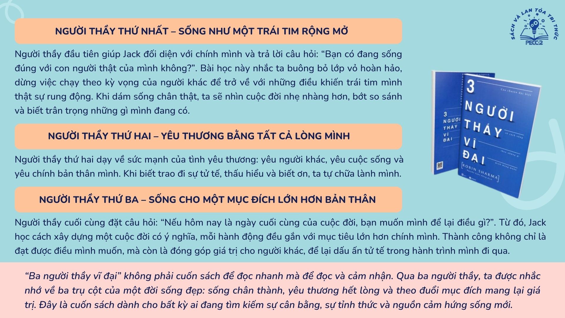 Giới thiệu sách: Ba người thầy vĩ đại