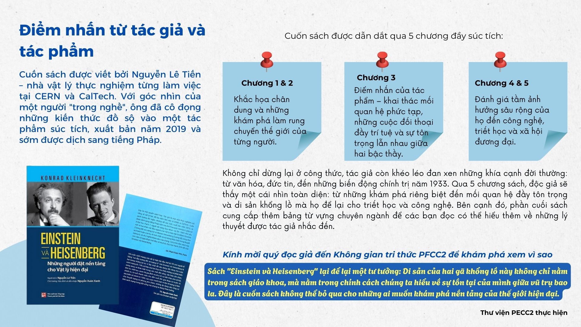 Giới thiệu sách: Einstein và Heisenberg: Những người đặt nền tảng cho vật lý hiện đại