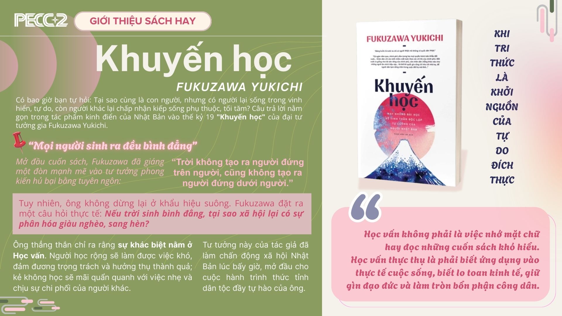 Giới thiệu sách Khuyến học