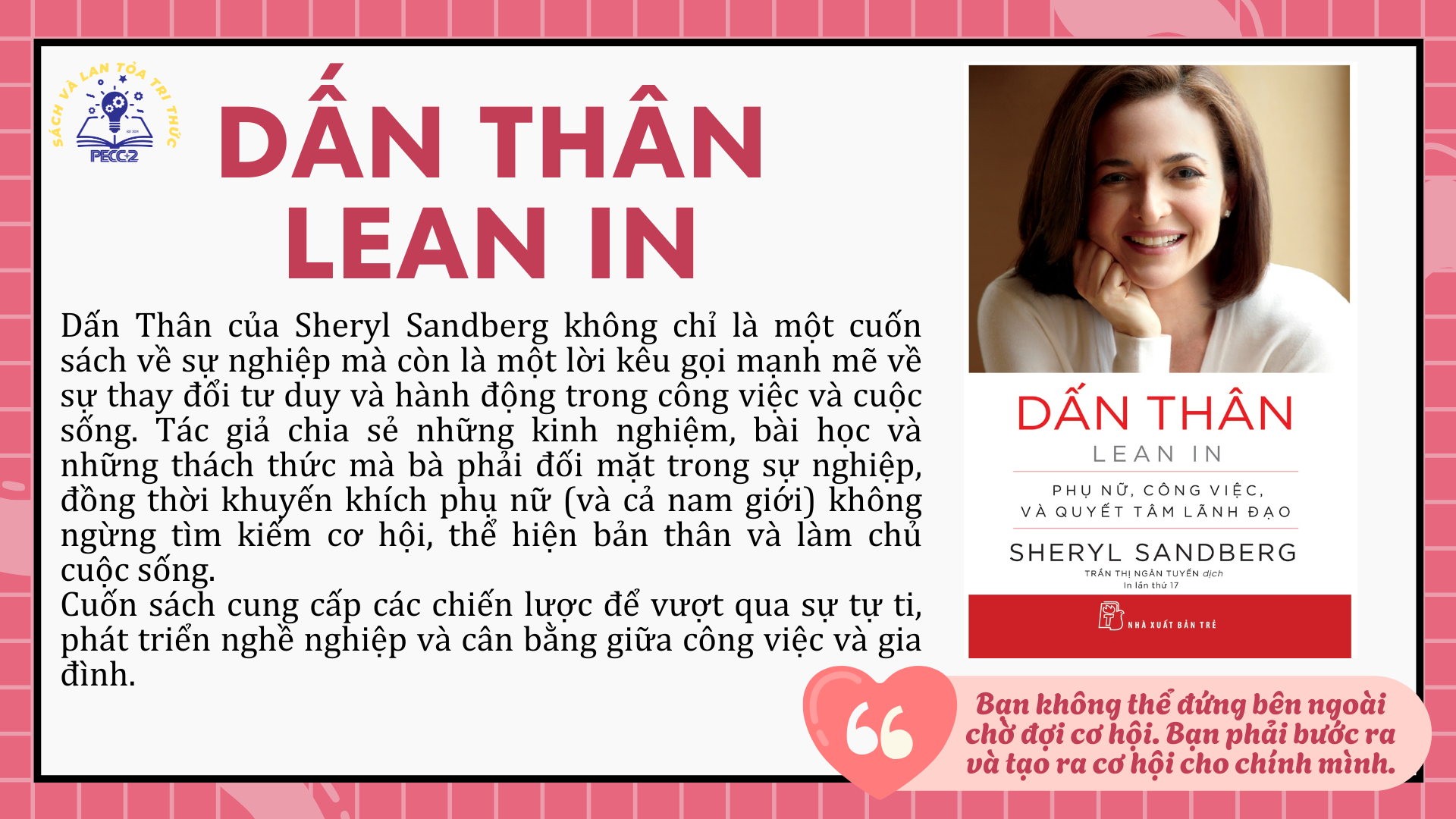 Giới thiệu sách hay: Dấn thân